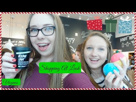 Shopping At Lush| Vlogmas Day 21