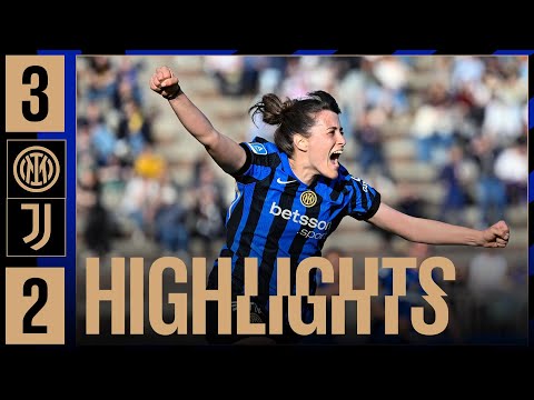 UNA RIMONTA DA URLO PER LE NERAZZURRE 🤩✨ | INTER 3-2 JUVENTUS | HIGHLIGHTS WOMEN 2024/25 ⚽⚫🔵