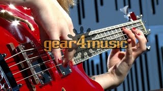 Video thumbnail for San Francisco Semi Acoustic Bass by Gear4music by Gear4music Guitars