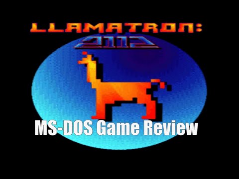 Llamatron - 1992 - MS-DOS Game Review