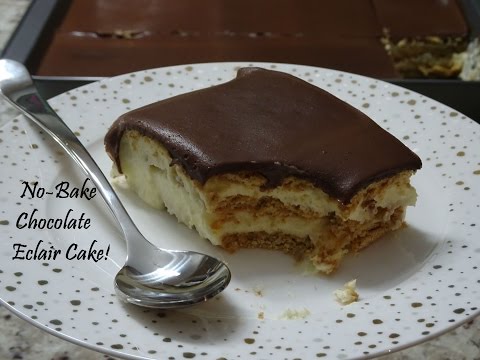 No-Bake Chocolate Eclair Cake -Recipe- | Ep #54