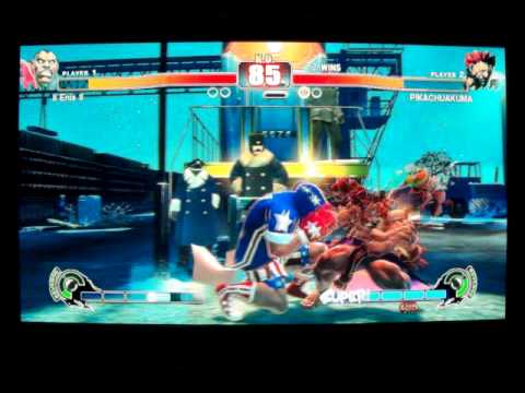 JR RODRIGUEZ ( AKUMA ) VS II Enix II ( BALROG ) STREET FIGHTER IV ON XBOX 360 GAME 3