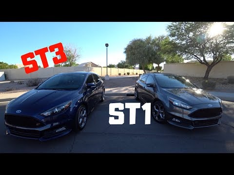 The Differences Between the Focus ST1 and ST3