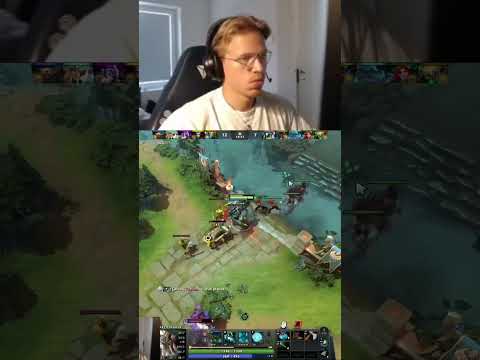 MissClick Echo Slamm By Topson #shorts #dota2 #topson #topsondota2 #earthshaker #topmmr