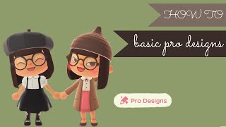 HOW TO: basic pro designs // ACNH!