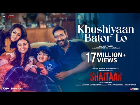 Khushiyaan Bator Lo (Song) | Shaitaan | Ajay Devgn, R. Madhavan, Jyotika | Amit T, Kumaar |Jubin N