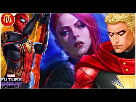 T4 BLACK WIDOW - Mighty CTP of  GREED - DESTROYING ADAM WARLOCK & SPIDER-MAN 😈l Marvel Future Fight