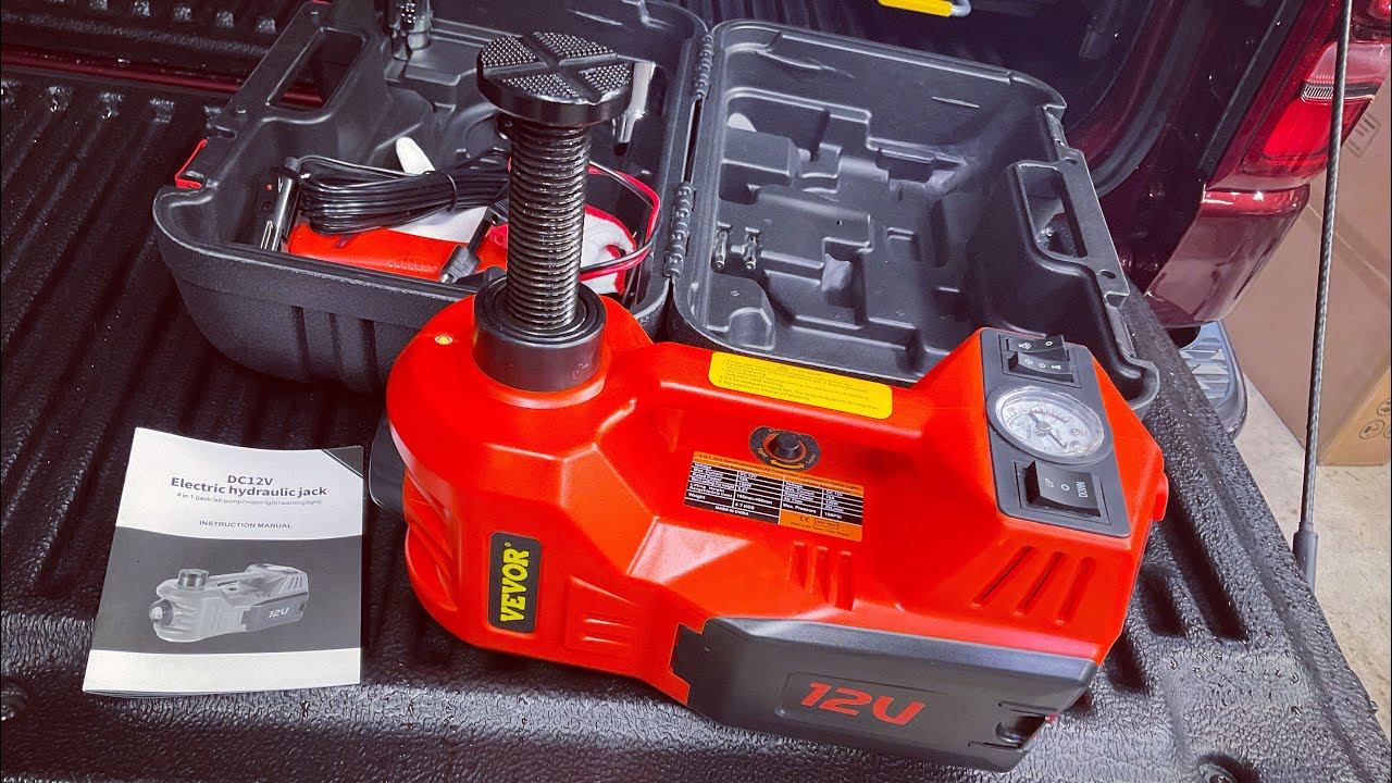 Honest Review Of The VEVOR Portable Electric Car Jack! / Will it Lift My Truck