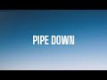 DRAKE PIPE DOWN LYRICS