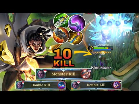 BRODY 10 KILL SANG RAJA GOLD LANE KEMBALI ! KETEMU BRODY AUTO MATI ! BUILD BRODY TERSAKIT - MLBB