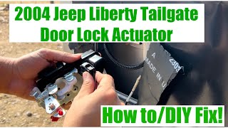 2004 Jeep Liberty Door Lock Actuator replacement!
