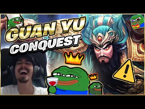 GUAN YU, AL FIN! | Julio | Smite Ranked Conquest DuoQ Miguel ⭐