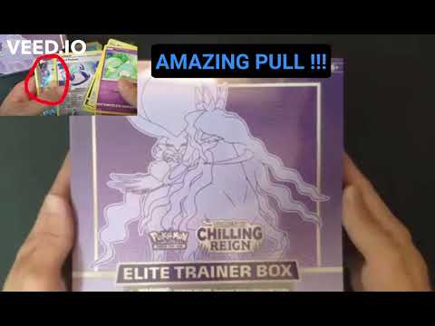 chilling reign elite trainer box opening (ETB)! | AWESOME PULL !?!!