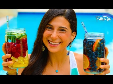 FullyRaw Fruit-Infused Vitamin Water! (Aguas Frescas)