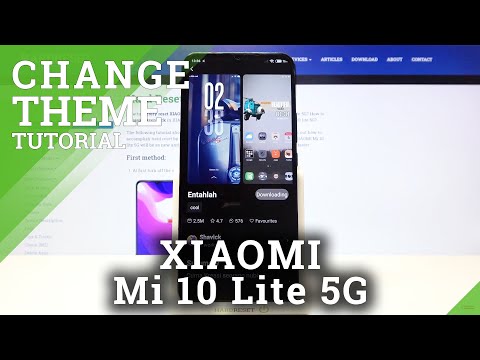 How to Open Display Settings in Xiaomi Mi 10 Lite 5G - Change Device Theme
