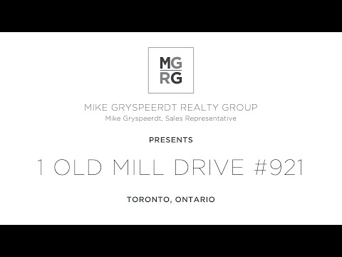 1 Old Mill Dr #921 | One Old Mill Condos | Toronto