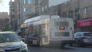 MTA NYCT: 2012 NFI C40LF #414 on the B70 to Sunset Park departing 8 Av/50 St