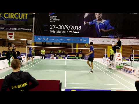 LI NING Czech Open 2018 - Victor SVENDSEN - Felix BURESTEDT - 2. game