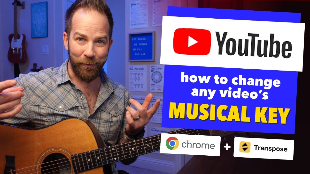 Video thumbnail for How to Change Musical Key of Any YouTube Video
