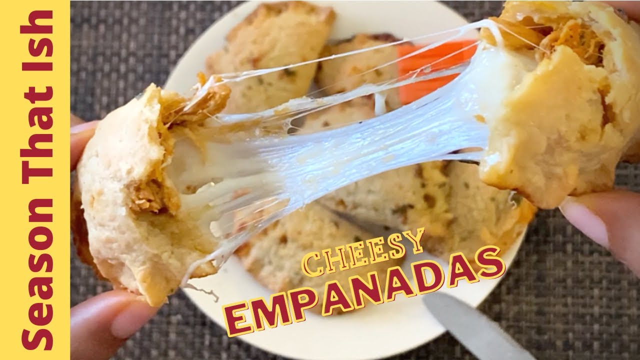 Cheesy Chipotle CHICKEN EMPANADAS Recipe| Easy OVEN BAKED Empanadas From Scratch