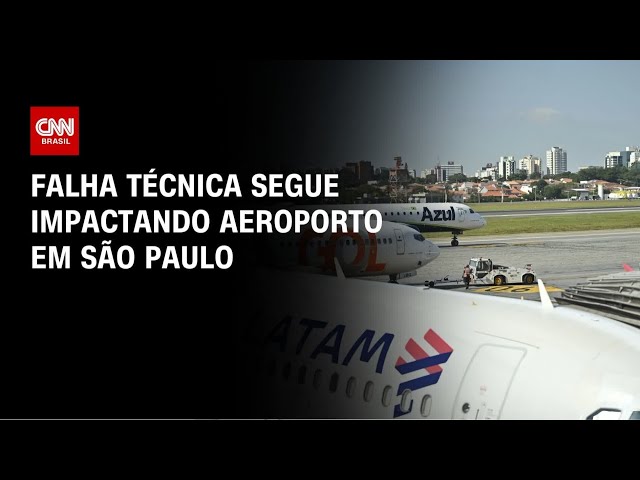 Uma aeronave de pequeno porte realizou um pouso