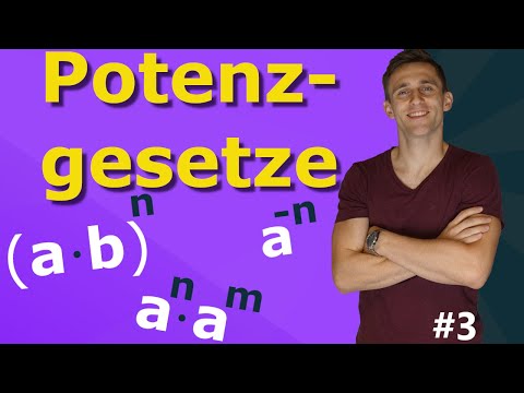 Potenzgesetze Übersicht - Alle auf einen Blick | #3