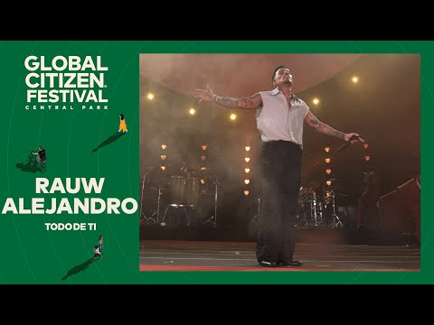 Rauw Alejandro ends on a high note with Todo de Ti | Global Citizen Festival NYC 2024