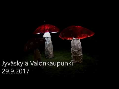 Jyväskylä Valon Kaupunki tapahtuma 2017 Tourujoki