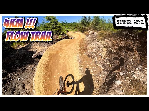 DEPARTURE: New MTB FLOW TRAIL at Bikepark Geisskopf 👌