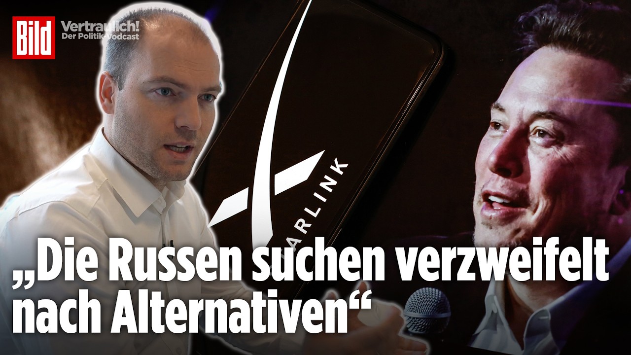 Nach Starlink-Aus durch Musk: Russen basteln sich neues Internet | Vertraulich-Clips