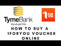 How To Buy A 1Foryou 1Voucher Online Using The TymeBank App