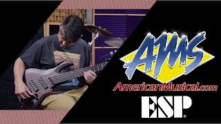 Video thumbnail for ESP LTD B1005SE Demo - American Musical Supply by American Musical Supply