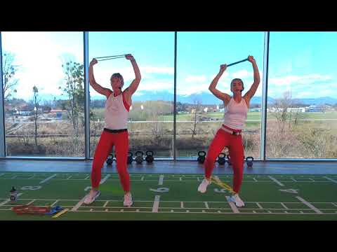 POWERBANDS mit Monika & Sandra (EQUIPMENT REQUIRED) - ONLINE KURSE - ONLIONE FITNESS