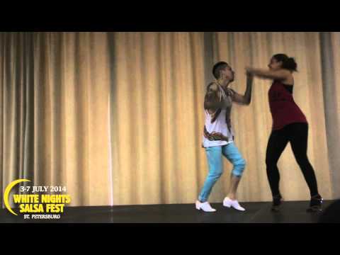 Johnny Vazquez & Shani Talmor - Salsa on1 Partnerwork @ White Nights Salsa Fest 2014