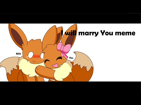 I will marry you meme || Eeveelution Squad animation (Original)
