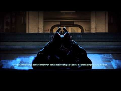 Mass Effect 2 - Lair of the Shadow Broker - (Shadow Broker Boss Fight) (Insanity) (Liara Romance)