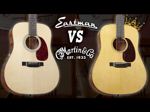 Can Eastman Take Down The Martin KING? | Eastman E10D vs E6D vs Martin D-18 Blind Test!