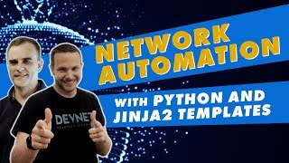 Download the video "Python and Jinja2 Cisco Network Automation"
