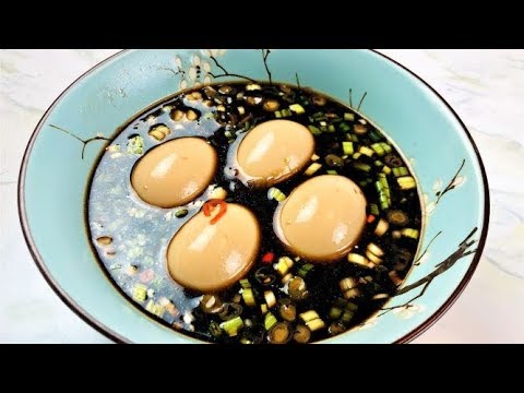 Korean Soy Sauce Egg | How to Make Mayak Eggs | Korean Drug Egg | Easy healthy Delicious Lunch