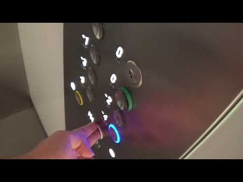 (R2) 2014 OTIS GEN2 MRL traction elevators @ Azrieli Rishonim, Rishon LeZion, Israel.