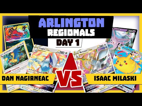 Dan Nagirneac (Lugia) vs Isaac Milaski (Arceus) | Pokemon TCG Arlington Regionals Day 1 2022