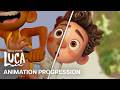 Luca Animation Progression The Big Jump