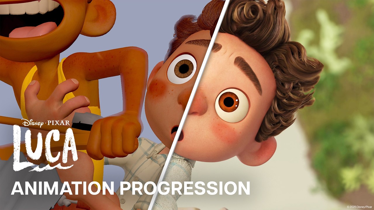 Miniature de la vidéo Animation Progression | The Big Jump du film Luca