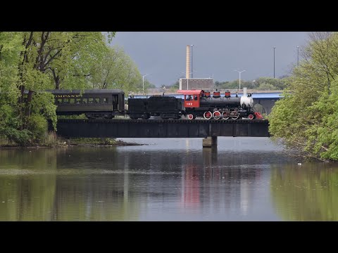 Diesel Powered Steam Locomotive at the National Railroad Museum