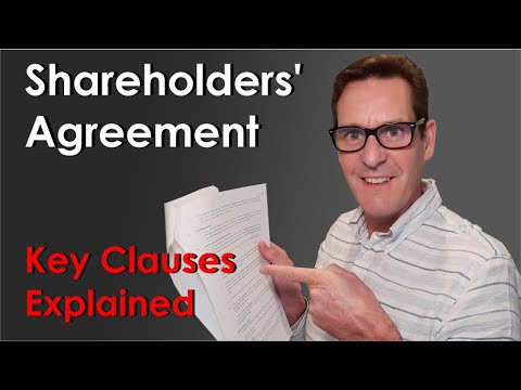 Shareholders Agreement Explained