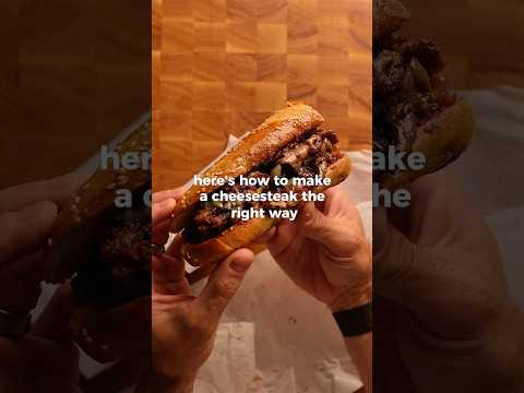 how to make a cheesesteak #sandwich #philly
