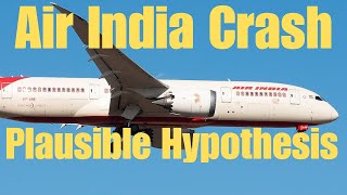 Acidente da Air India - Uma hipótese plausível #airindiacrash