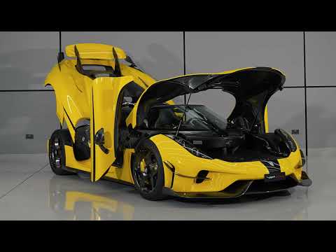 The Swedish masterpiece Koenigsegg Regera 1500+ horspower