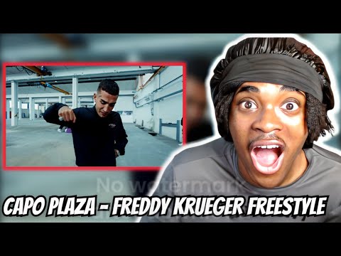 REACTING TO Capo Plaza - Freddy Krueger Freestyle (Official Video) || FREDDY KRUEGER