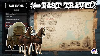 HOW TO GET FAST TRAVEL IN RED DEAD REDEMPTION 2| STEP BY STEP